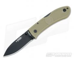 Kabar Knives Dozier Coyote Brown Folding Hunter 4062CB