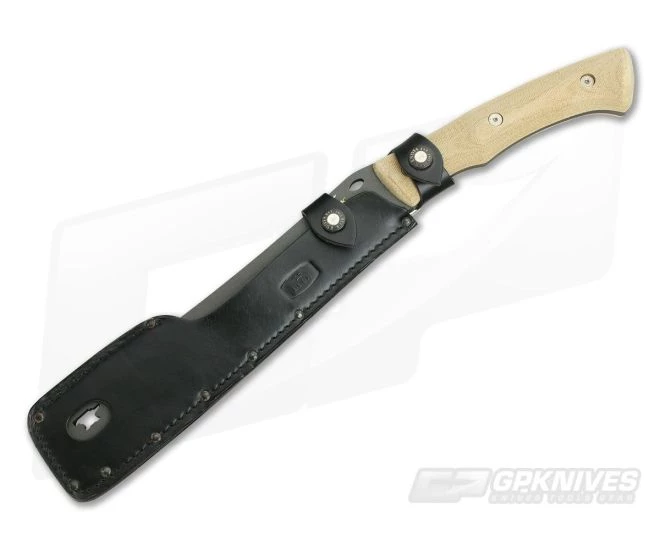 Buck 108 Compadre Froe Cobalt Cerakote 5160 Canvas Micarta 108BRS1 2 Buck 108 Compadre Froe Cobalt Cerakote 5160 Canvas Micarta 108BRS1 - Image 2