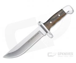 Buck Pro Frontiersman Limited Crelicam Genuine Ebony Straight Back Bowie 0124BRSLE