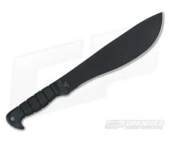 Kabar Cutlass Machete Black SK5 with Leather/Cordura Sheath 1248 -Camping Knives best sale 02 1248 3