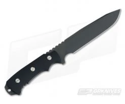 Hinderer Knives Fieldtac 7.0 D2 Black DLC Fixed G10 Knife -Camping Knives best sale 0411 3