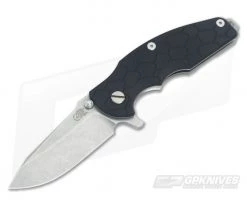 Hinderer Knives Jurassic 3.25" Black G10 SpearPoint Stonewash
