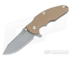 Hinderer Knives Jurassic 3.25" Coyote G10 SpearPoint WF