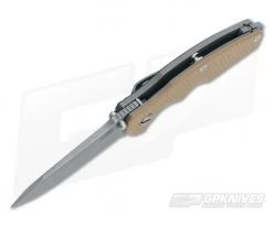 Hinderer Knives Jurassic 3.25" Coyote G10 SpearPoint WF -Camping Knives best sale 0455 3