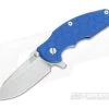 Hinderer Knives Jurassic 3.25" Blue G10 SpearPoint Blue Ano