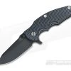 Hinderer Knives Jurassic Black DLC 3.25" Gray/Black XM G10 SpearPoint