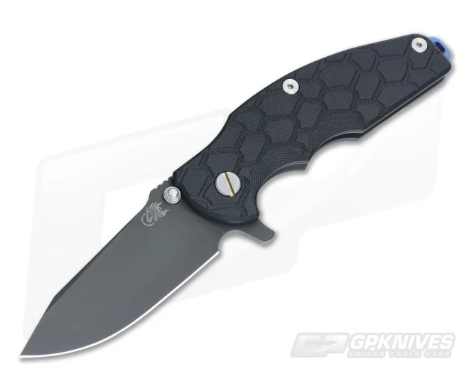Hinderer Knives Black DLC Jurassic S35VN Spear Point Black G10 1 Hinderer Knives Black DLC Jurassic S35VN Spear Point Black G10