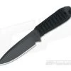 M. Strider Knives WP Hand Ground Spear Point Black ATS-34 Paracord Wrap 051