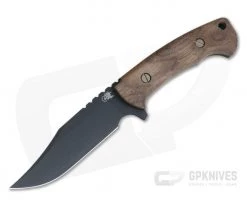 Hinderer Ranch Bowie Vintage Series Walnut Parkarized O1 Fixed Blade 0718