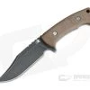 Hinderer Ranch Bowie Battle Black CPM-3V Natural Micarta Fixed Blade