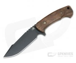 Hinderer Ranch Harpoon Spanto Vintage Series Walnut Parkarized O1 Fixed Blade 0824