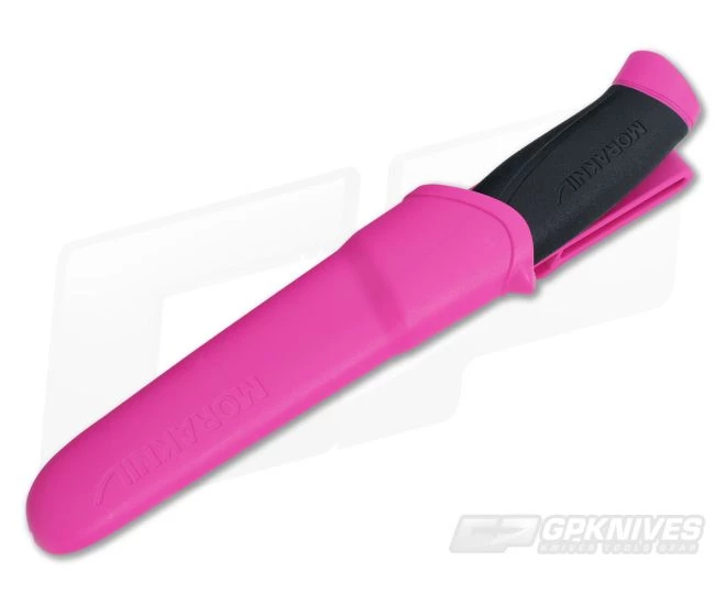 Mora of Sweden Companion Magenta Fixed Knife Stainless Blade 12157 2 Mora of Sweden Companion Magenta Fixed Knife Stainless Blade 12157 - Image 2