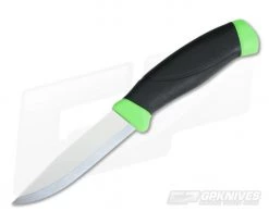 Mora of Sweden Companion Lime Green Fixed Knife Stainless Blade