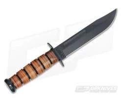Kabar USMC Utility Knife Leather Handle 1217 -Camping Knives best sale 1217 3