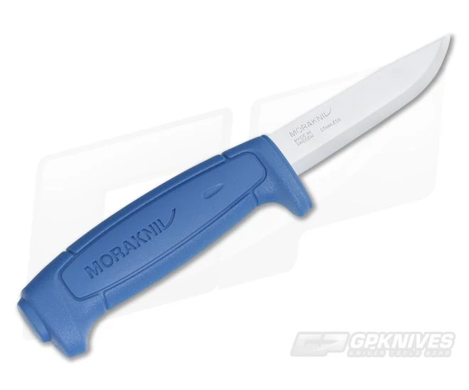 Mora of Sweden Basic 546 Blue Fixed Knife Stainless Blade 12241 3 Mora of Sweden Basic 546 Blue Fixed Knife Stainless Blade 12241 - Image 3