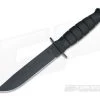 Kabar Short USA Plain Edge Black Composite Sheath 1258
