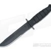 Kabar Black Short Serrated Knife 1259