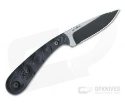 Dawson Knives Serengeti Specter 3V Pewter/Black G10 Fixed Blade -Camping Knives best sale 12812 3