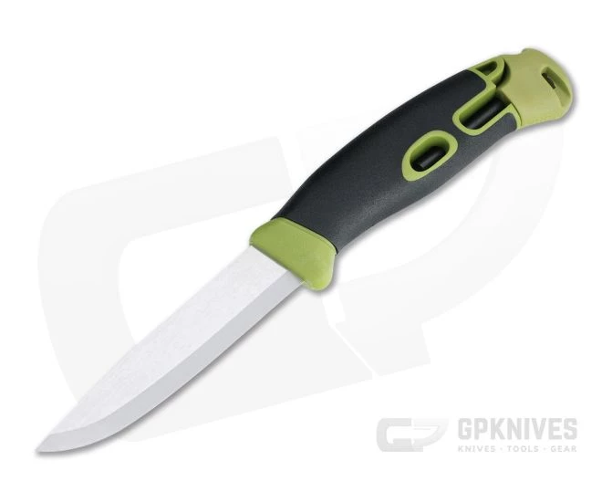 Morakniv Companion Spark Knife with Integral Fire Steel Green 1 Morakniv Companion Spark Knife with Integral Fire Steel Green