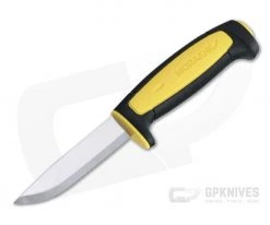 Mora of Sweden Basic 511 Carbon Black and Yellow 2020 Limited Edition Fixed Blade 13710