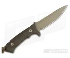 Spartan-Harsey Hunter Combat Utility Green Micarta Black Sheath -Camping Knives best sale 15degrnlbk 3