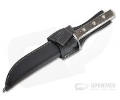 Linder Knives Solingen Classic Bowie Stag Handle Fixed Blade 176420 -Camping Knives best sale 176420 2