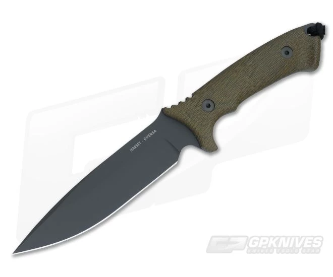 Spartan Harsey Difensa Black S45VN Green Micarta Kydex Sheath Fixed Blade 19BKGRKYBK 1 Spartan Harsey Difensa Black S45VN Green Micarta Kydex Sheath Fixed Blade 19BKGRKYBK
