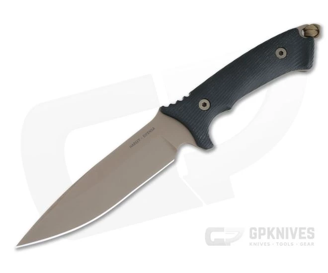 Spartan Harsey Difensa FDE S45VN Black Micarta Kydex Sheath Fixed Blade 19DEBKKYTN 1 Spartan Harsey Difensa FDE S45VN Black Micarta Kydex Sheath Fixed Blade 19DEBKKYTN