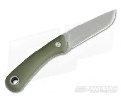 Gerber Spine Plain Edge Fixed Blade Knife Sage Green 30-001497 -Camping Knives best sale 30 001497 3
