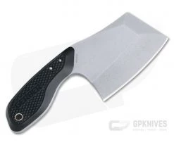 Gerber Tri-Tip Mini Cleaver Fixed Blade Stonewashed Black 30-001693 -Camping Knives best sale 30 001693 2