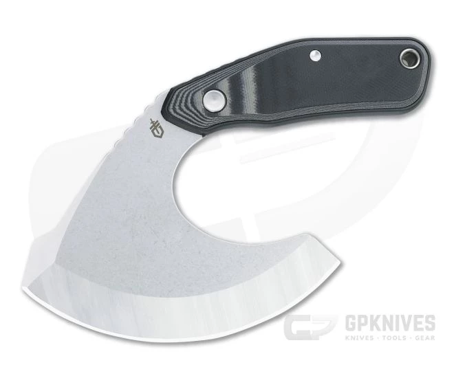 Gerber Downwind Ulu Stainless Steel Black GFN G10 Fixed Fixed Blade Knife 30-001822 1 Gerber Downwind Ulu Stainless Steel Black GFN G10 Fixed Fixed Blade Knife 30-001822