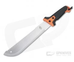 Gerber Compact Clearpath Machete w/ Saw Spine and Sheath 31-003154
