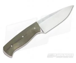 Steven Kelly Ranger 52100 Fixed Blade Green Micarta -Camping Knives best sale 3413 3