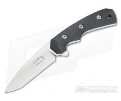 Steven Kelly C-4 Fighter Carbon Fiber Satin Fixed Blade