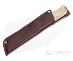 Marttiini Knives Tundra Curly Birch Scandinavian Grind Full Tang Bushcraft Knife 352010 -Camping Knives best sale 352010 2