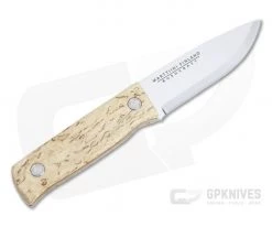 Marttiini Knives Tundra Curly Birch Scandinavian Grind Full Tang Bushcraft Knife 352010 -Camping Knives best sale 352010 3