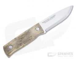 Marttiini Knives Tundra Gray Curly Birch Scandinavian Grind Full Tang Bushcraft Knife 352015 -Camping Knives best sale 352015 3