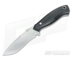 Mike Irie Model 113 Black and Green Micarta Satin S35VN