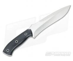 Mike Irie TFK Black Micarta Satin S35VN -Camping Knives best sale 3542 3
