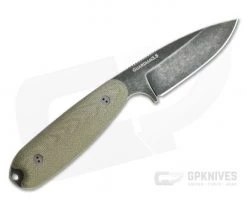 Bradford Guardian3.5 Sabre Ground Nimbus M390 3D OD Green Canvas Micarta -Camping Knives best sale 35s 102n m390 3