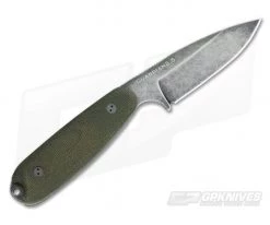 Bradford Guardian3.5 3D Green Micarta Sabre Ground Nimbus M390 -Camping Knives best sale 35s 102n 3