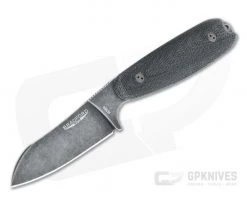 Bradford Guardian3.5 Sheepsfoot Nimbus M390 3D Black Micarta Fixed Blade