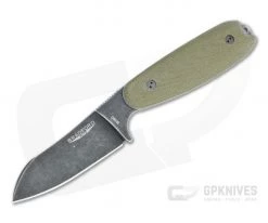 Bradford Guardian3.5 Sheepsfoot Nimbus M390 3D Green Micarta Fixed Blade