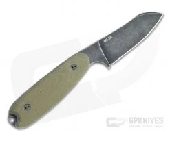 Bradford Guardian3.5 Sheepsfoot Nimbus M390 3D Green Micarta Fixed Blade -Camping Knives best sale 35sf 102n m390 3