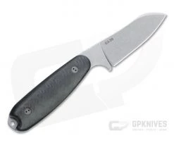 Bradford Guardian3.5 Sheepsfoot Stonewashed M390 3D Carbon Fiber Fixed Blade -Camping Knives best sale 35sf 114 m390 3