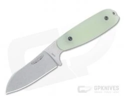 Bradford Guardian3.5 Sheepsfoot Stonewashed M390 Limited 3D Microtextured Ghost G10 Fixed Blade