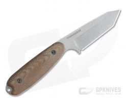 Bradford Guardian3.5 Tanto 3D Natural Micarta Stonewashed M390 -Camping Knives best sale 35t 104 m390 3