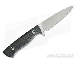 Camerer Knives Lil' Gent Caper Elmax Carbon Fiber Fixed Blade -Camping Knives best sale 3640 3
