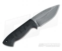 Steve Kelly S.K. Knives Custom Bushman Mosaic Damascus Fixed Blade Carbon Fiber -Camping Knives best sale 3704 3