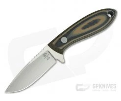 Tom Krein Custom TK-3 Whitetail Hunter Blasted Camo G10 Satin D2 Fixed Blade